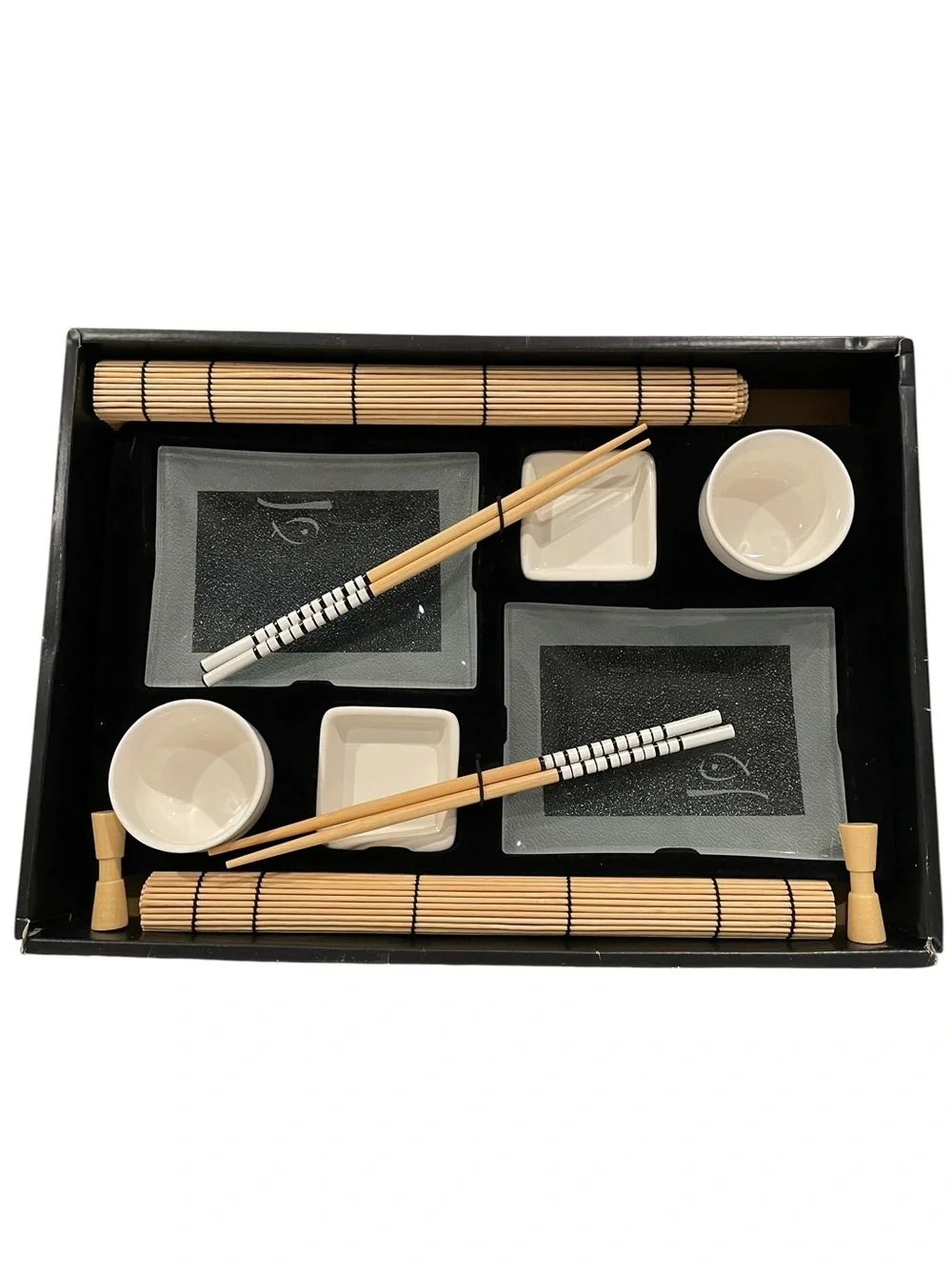 🍣 NEW Japanese Sushi Serving Set – Complete Dining Set 🍣